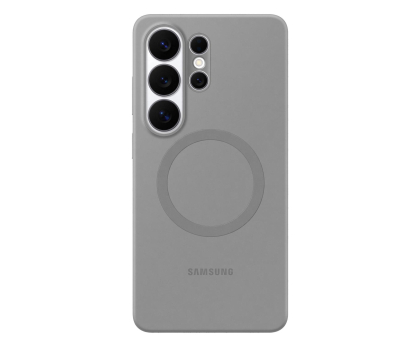 Etui do telefonów SAMSUNG Silicone Magnet do Galaxy S26 Ultra szare